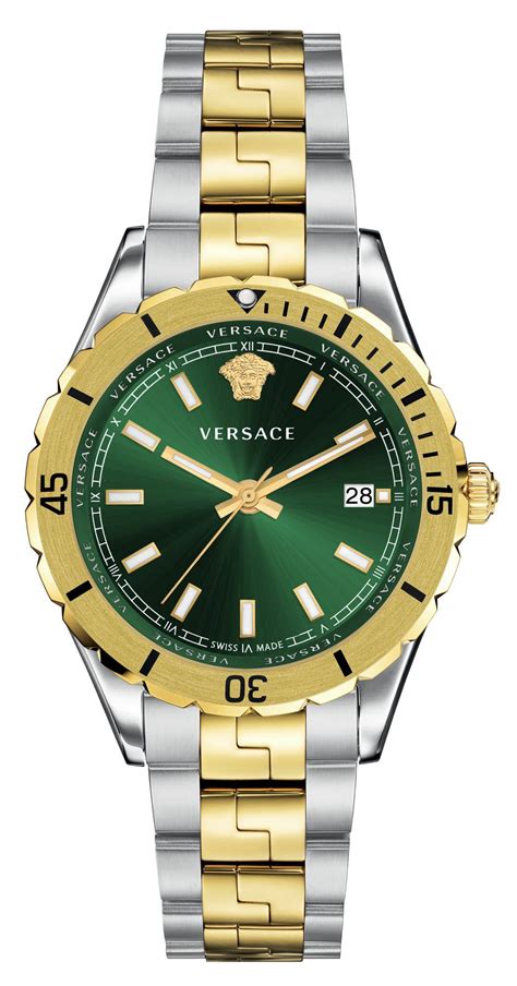 versace watches green dial|versace hellenyium dial.